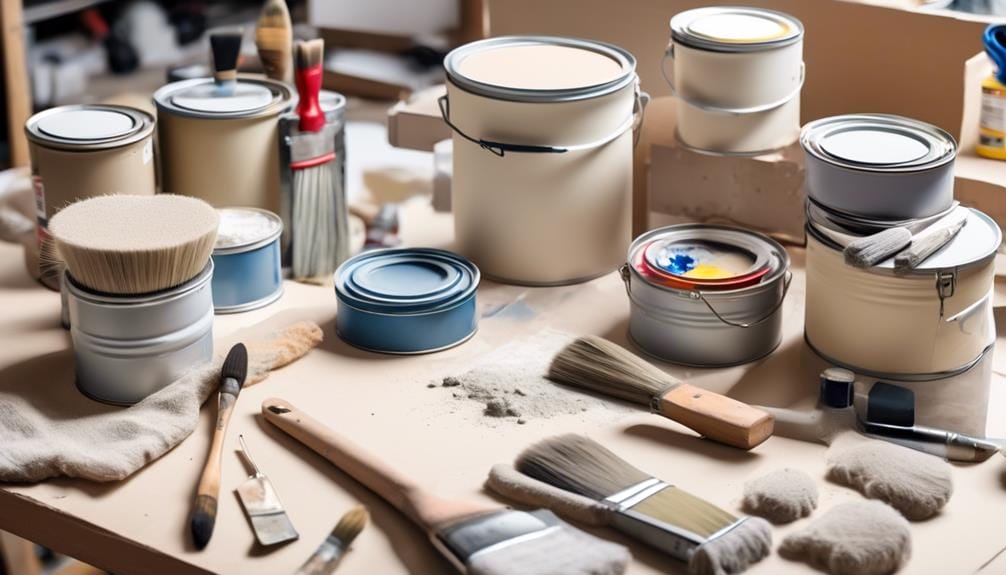 creating your painting supplies