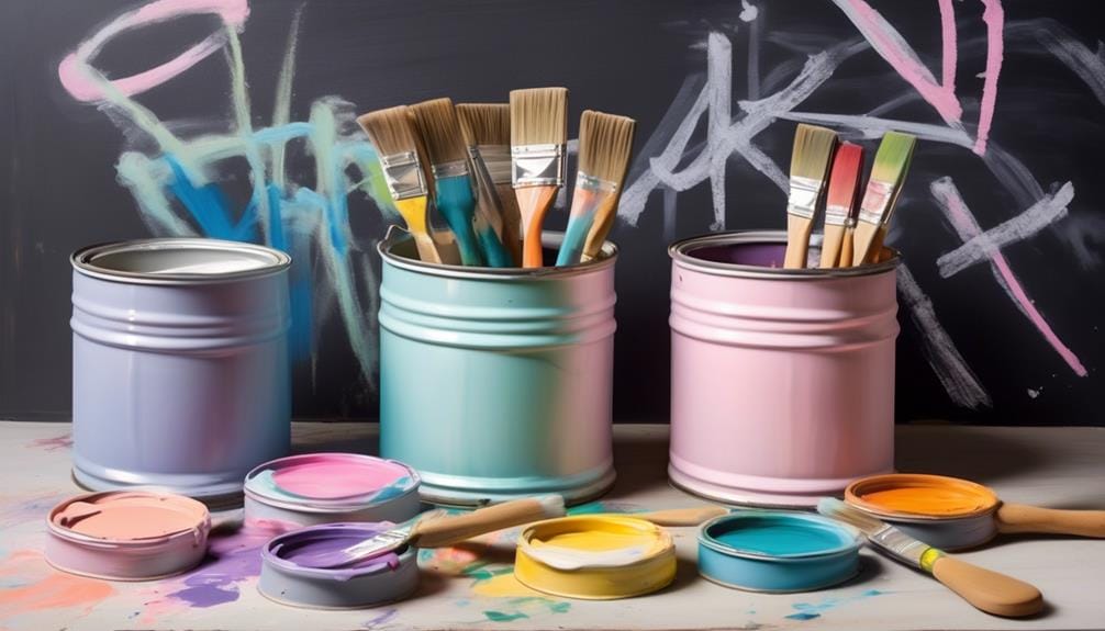 exploring chalk paint for diy projects