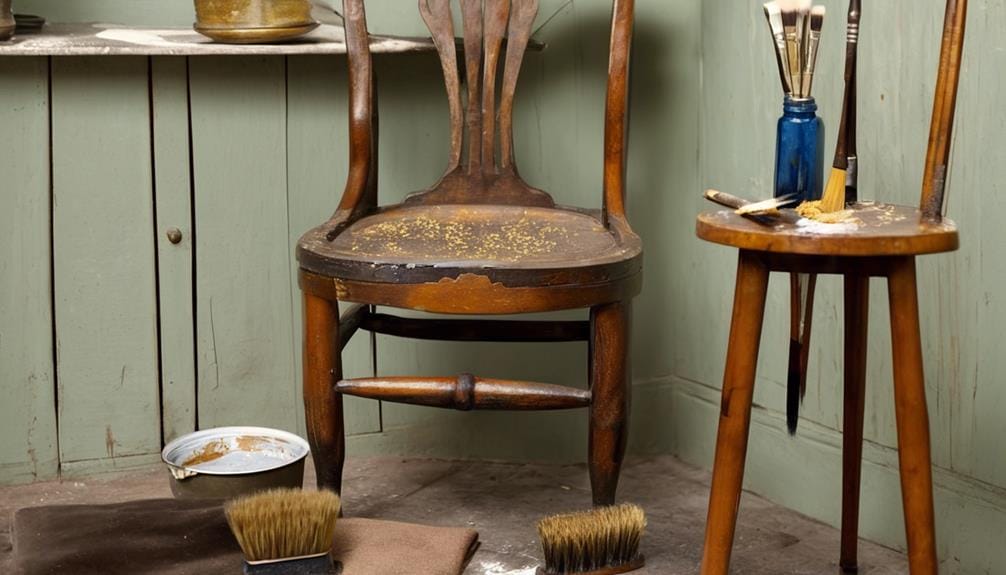 maintenance of restored antique furniture
