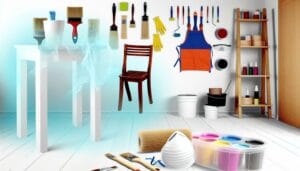 safety measures for diy furniture painting