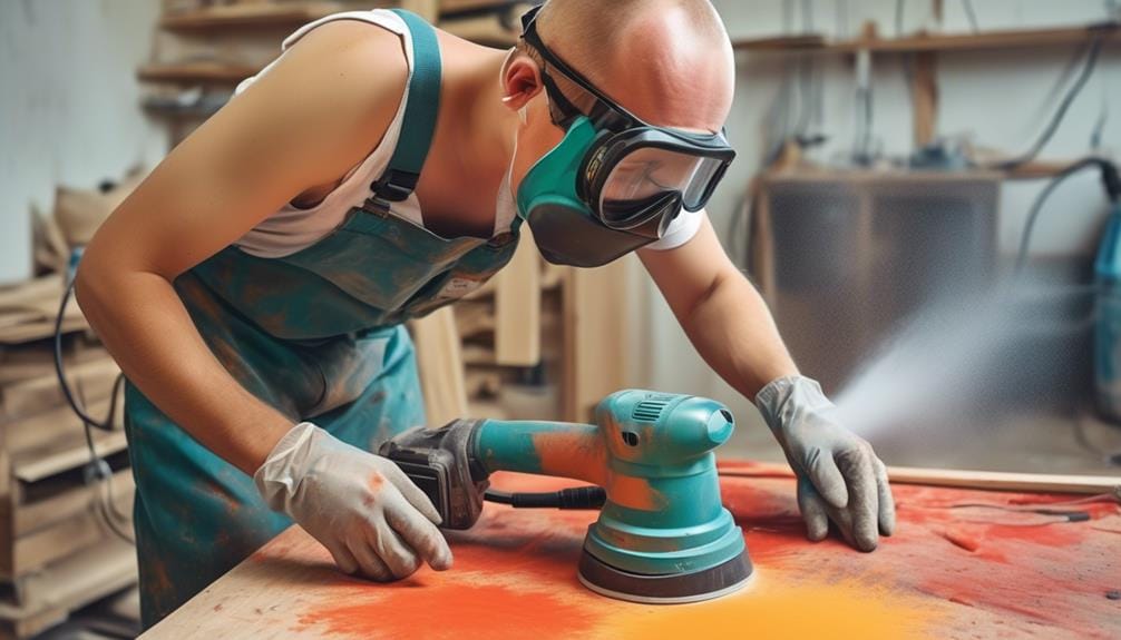 safety precautions for electric sanding