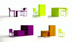 trendy meubelkleuren en ontwerpen