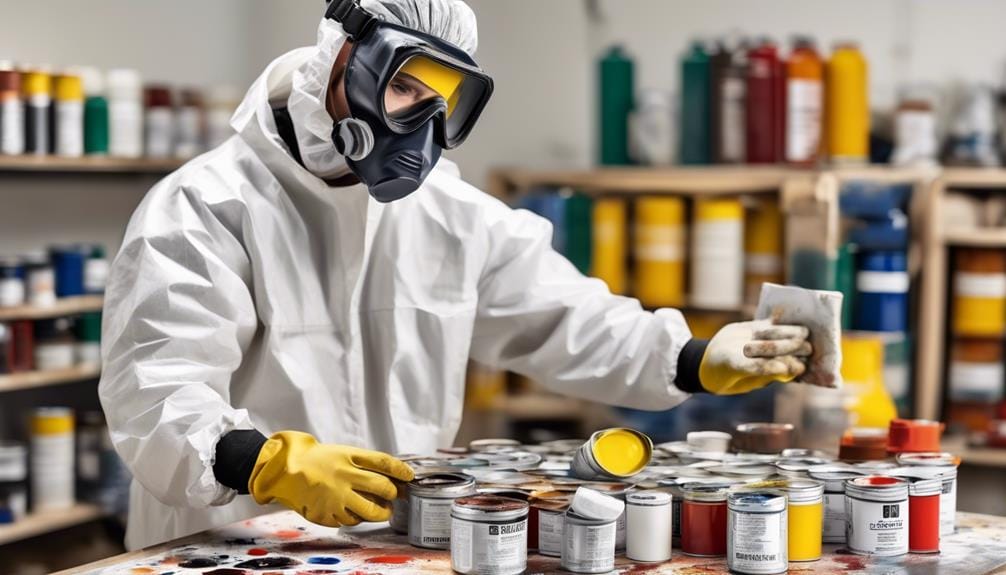 understanding paint safety of materials