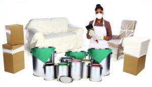 veilige maatregelen voor meubel schilderen