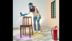 veiligheidsmaatregelen bij meubels schilderen